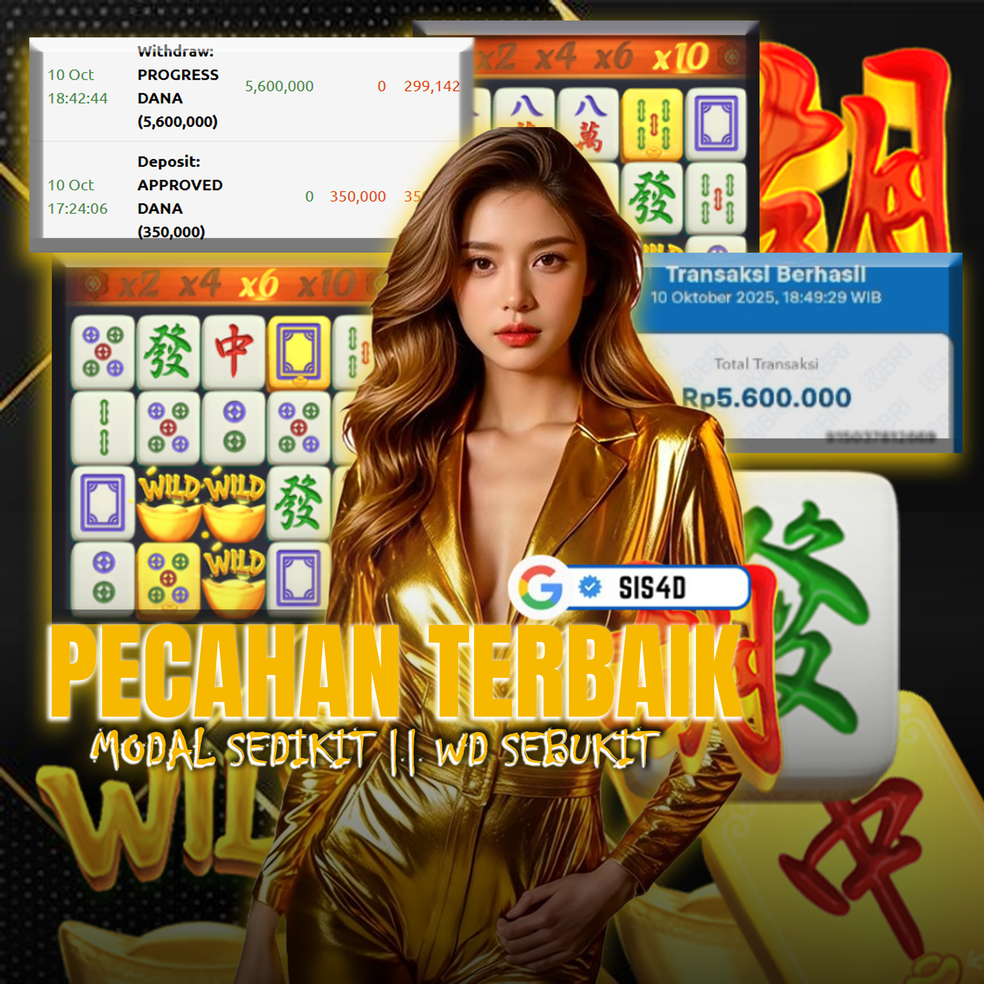 WD 5.6 JUTA DARI MAHJONG WAYS