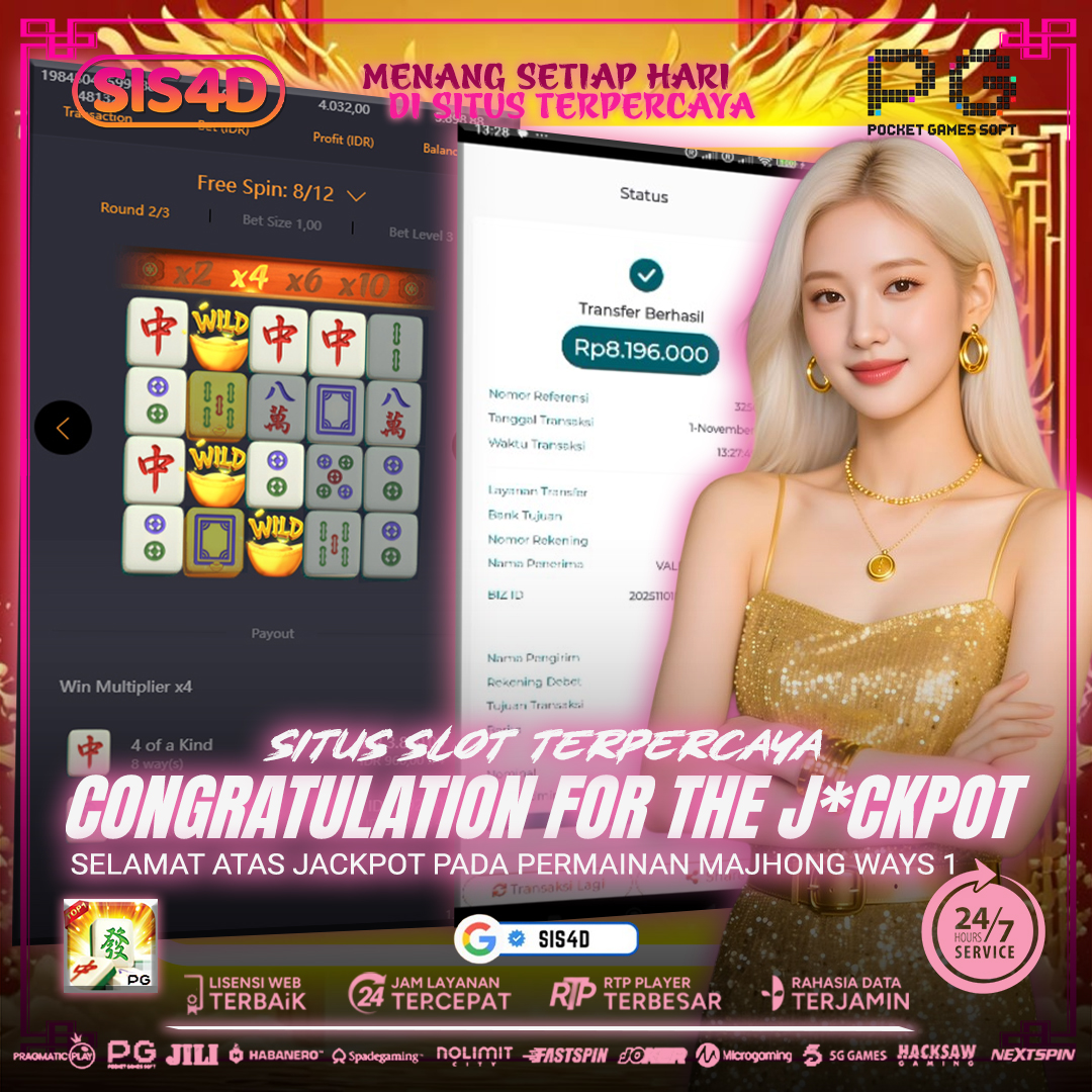 MAHJONGWAYS1🀄 JACKPOT Rp 8.196.000