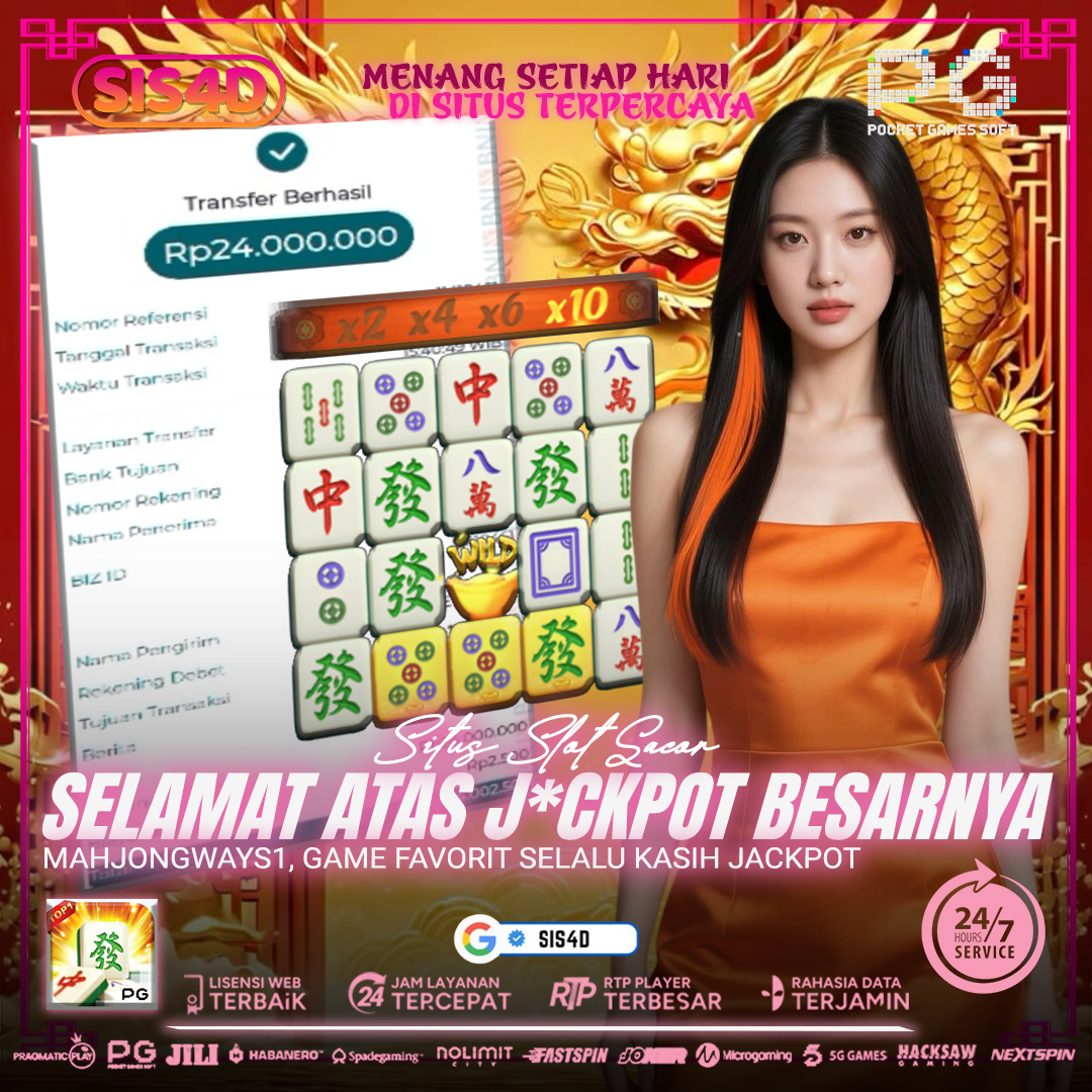 DARI MAHJONGWAYS, MEMBER INI MENANG HINGGA Rp 24.000.000