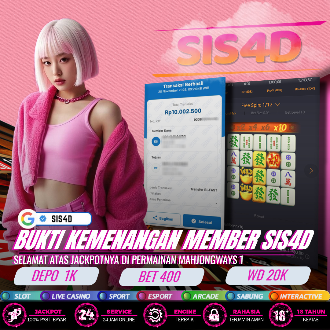 MAHJONG KASIH KEMENANGAN HINGGA Rp 10.000.000