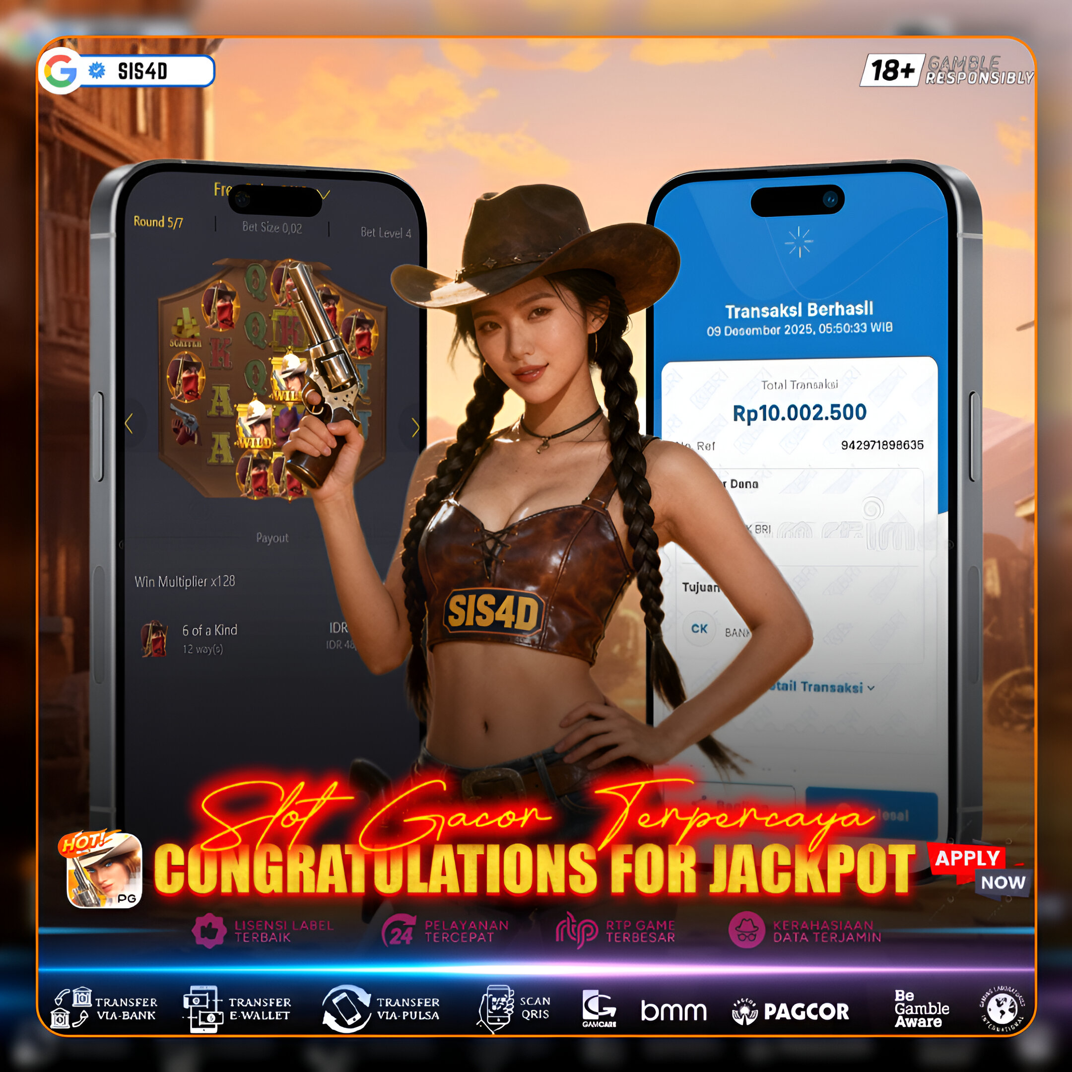 ✨JACKPOT 10JT FROM WILD BOUNTY SHOWDOWN✨