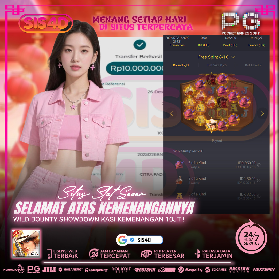 BIG WIN - TOPI PECAH SELAYAR DI WILD BOUNTY SHOWDOWN