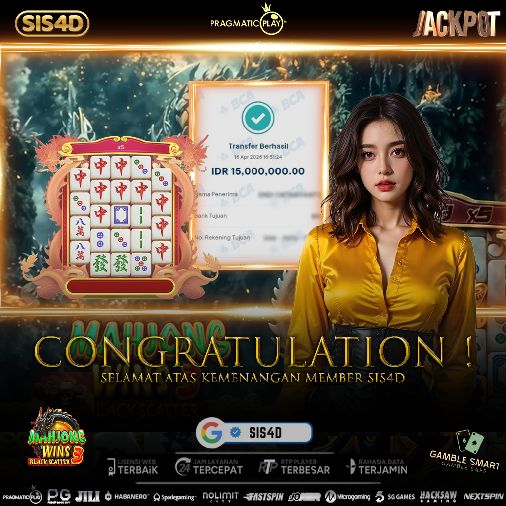 KEMENANGAN 15JT DI MAHJONG WINS 3 BLACK SCATTER