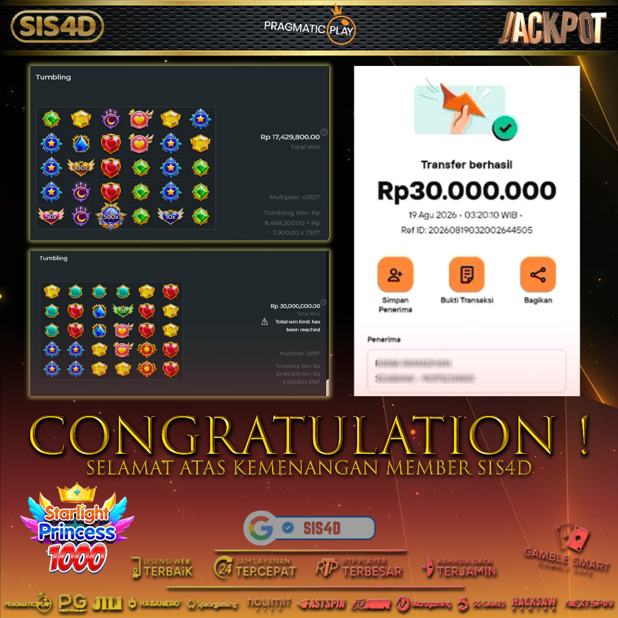 MAXWIN 30JUTA DI STARLIGHT PRINCESS 1000