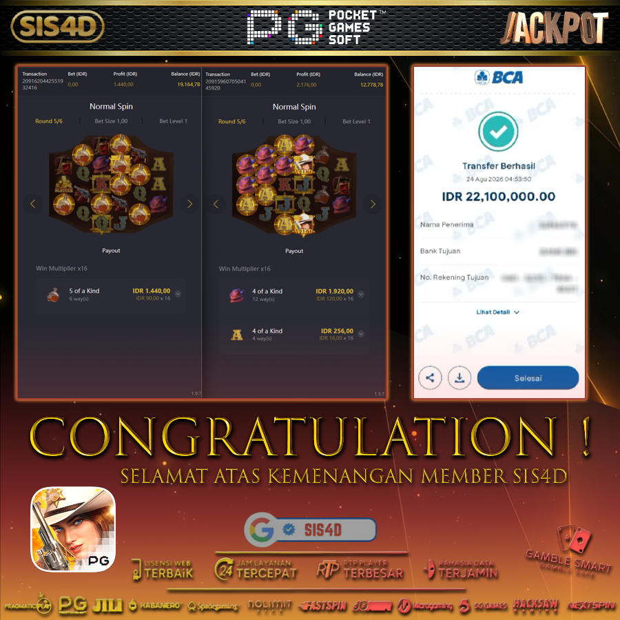 MENANG BESAR 22JT DI WILDBOUNTY BOSKU