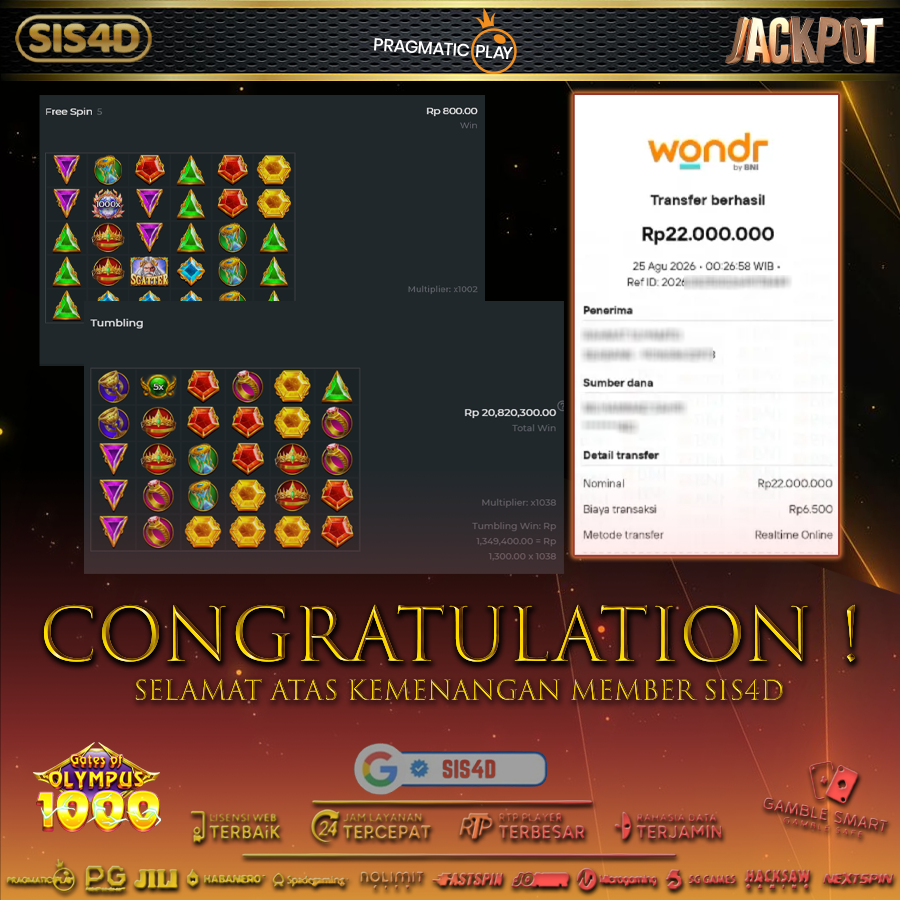 JACKPOT 20JUTA BUYSPIN 200RIBU
