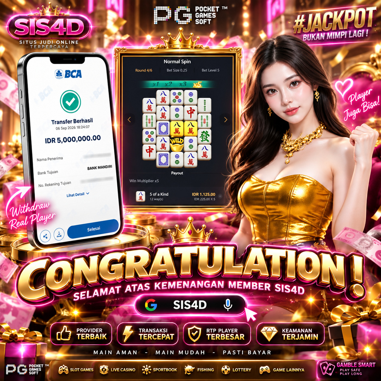 KEMENANGAN GAME MAHJONG WAYS