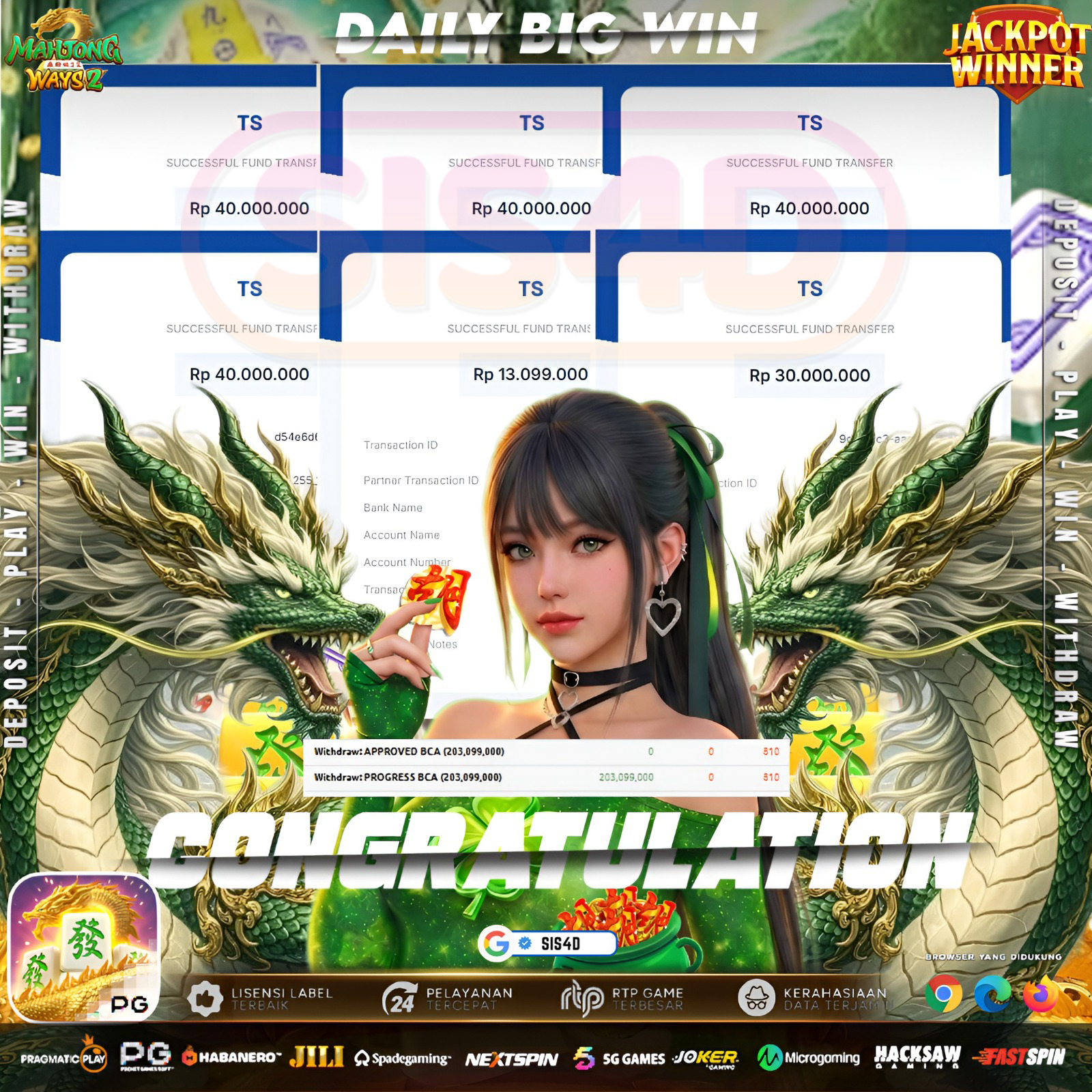 💎 DAILY BIG WIN MAHJONG WAYS 2 ! PENARIKAN SUPER JUMBO 203.000.000 RUPIAH! 💎