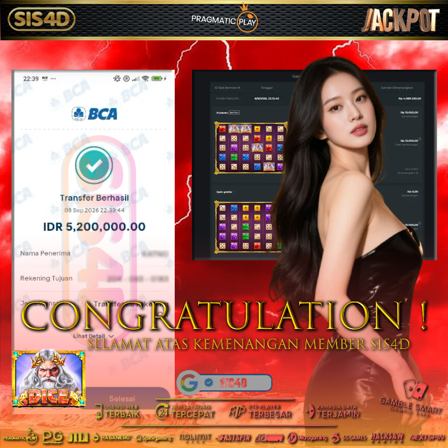 PETIR MENYAMBAR LANGSUNG JACKPOT !