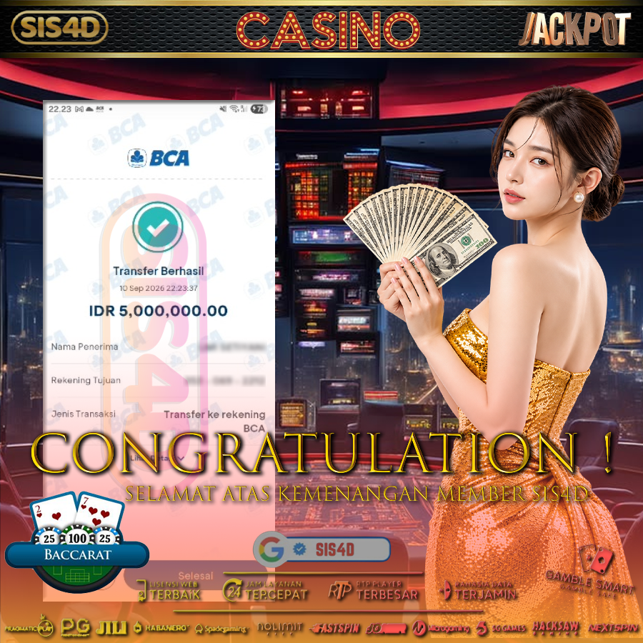BACCARAT PANAS JACKPOT GAS !