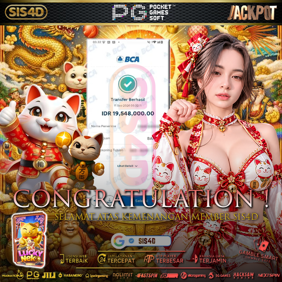 MIAW MIAW LUCKY NEKO NGASIH KEMENANGAN GA MAIN MAIN !