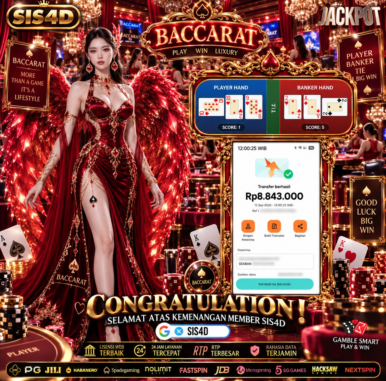 KEMENANGAN BACCARAT CASINO