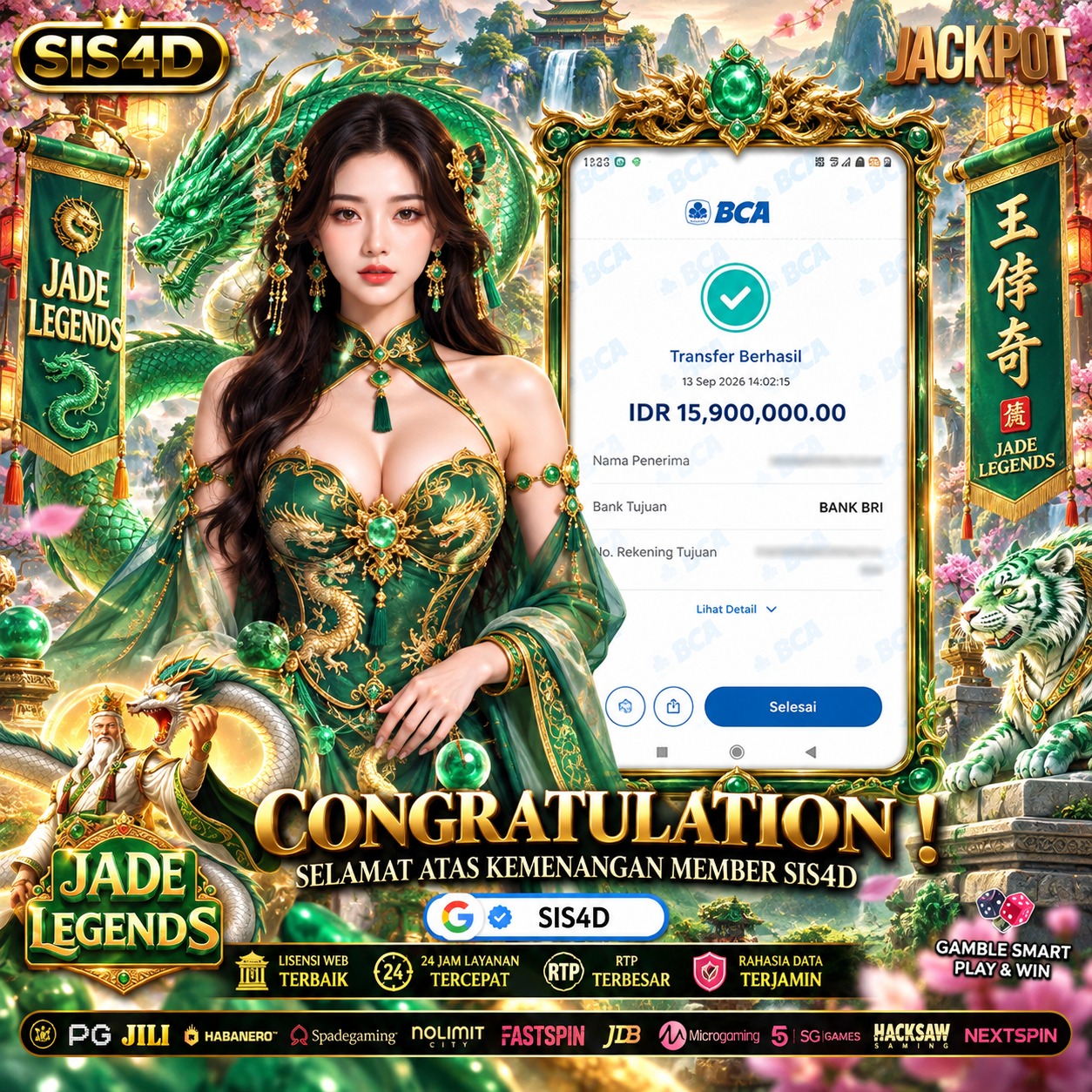 KEMENANGAN JADE LEGENDS
