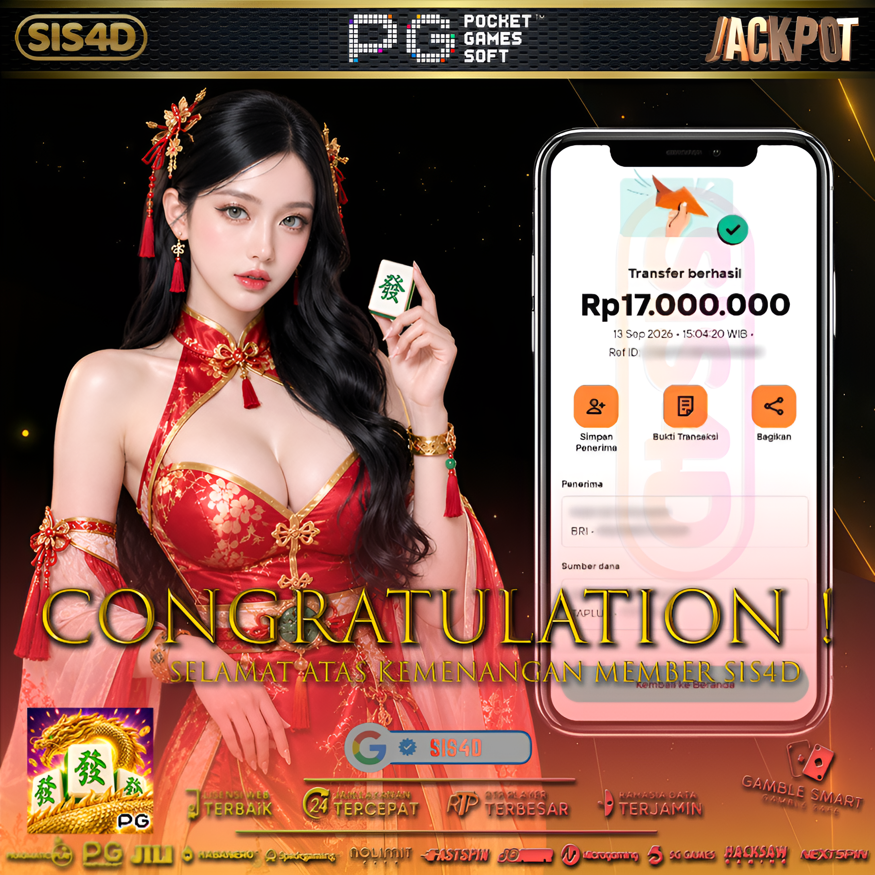 ✨KEMENANGAN PECAH DI MAHJONG WAYS 2!