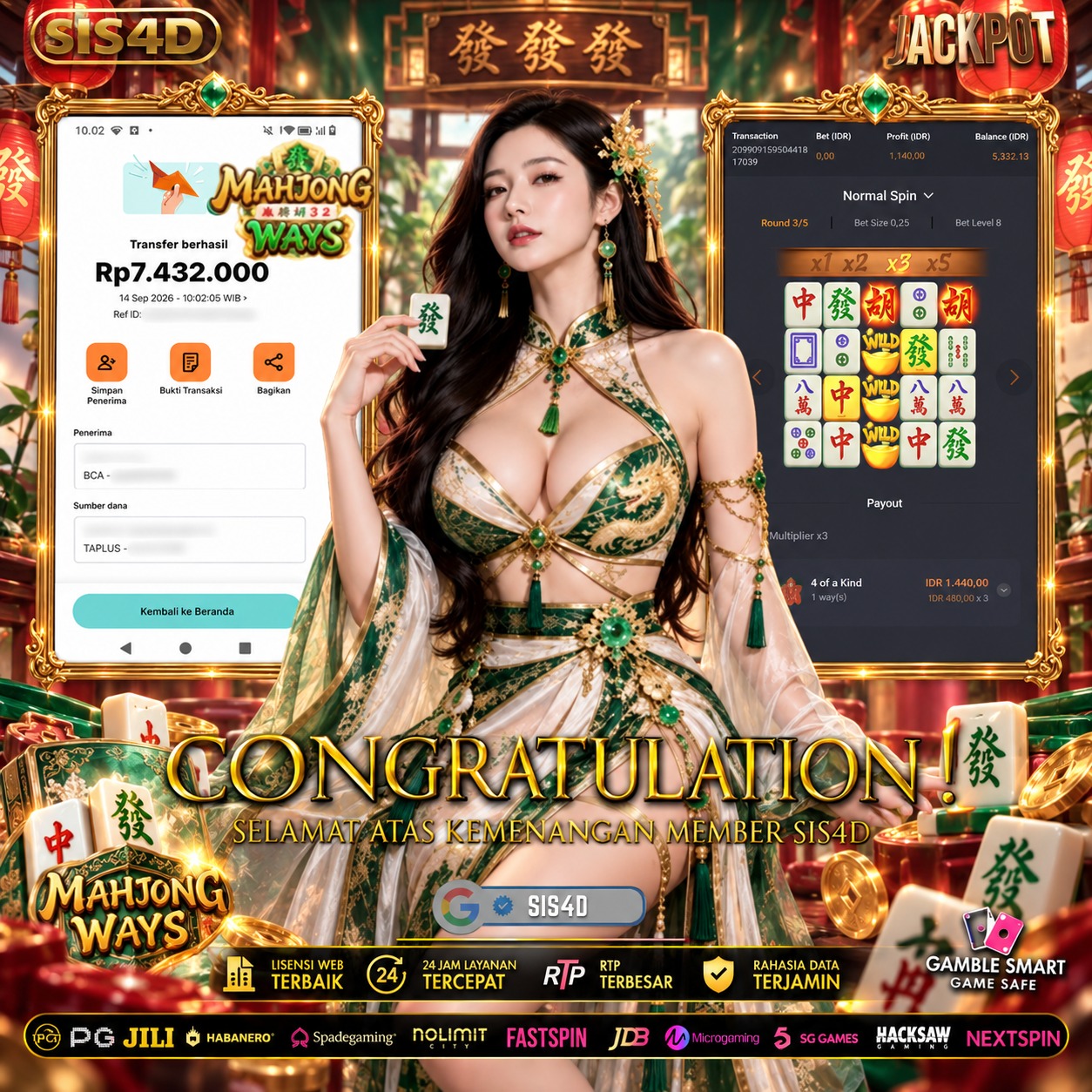 KEMENANGAN MAHJONG WAYS