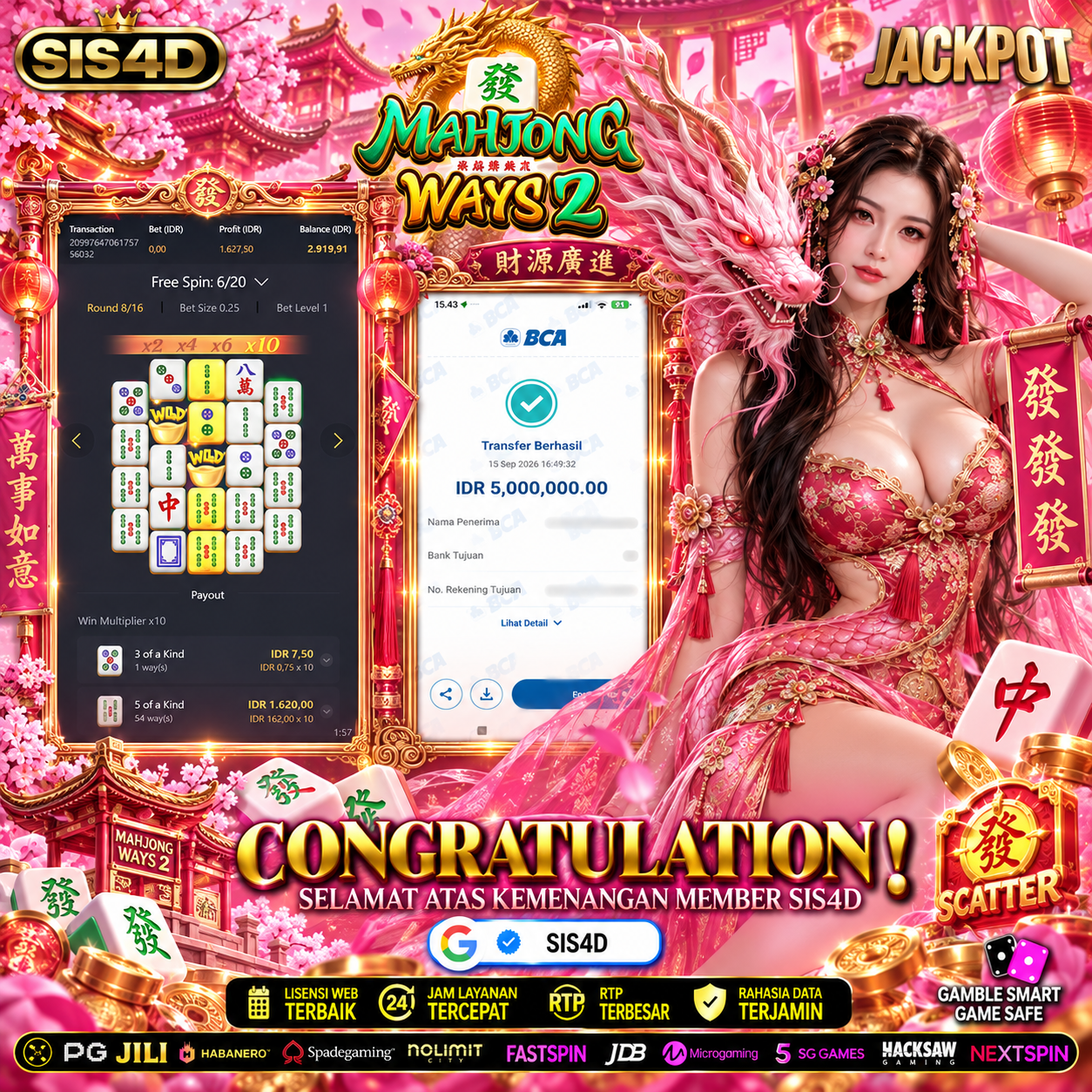 KEMENANGAN MAHJONG WAYS 2