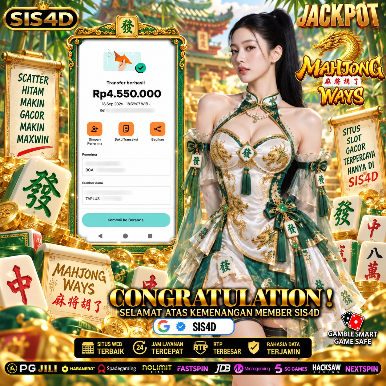 KEMANGAN MAHJONG WAYS