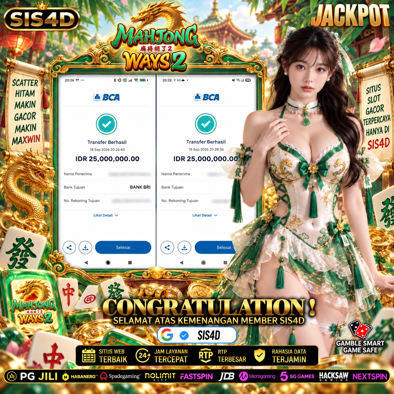 KEMENANGAN MAHJONG WAYS 2